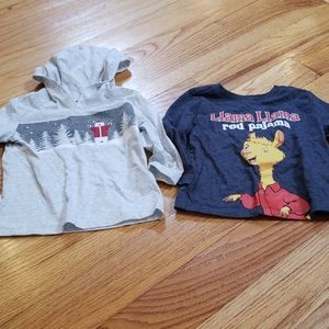 (2) Old Navy Boy's 12-18Mo Long Sleeve Tops